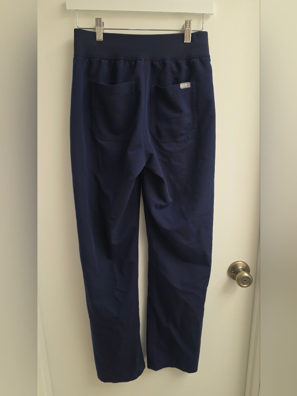 FIGS Livingston Technical Collection Navy Scrub Pants XS Women's Straight Leg